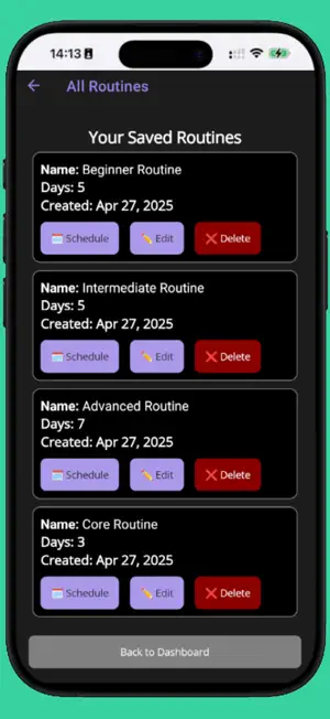 eFitLog: Strength Training screenshot 2