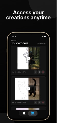 Drawing to Photo: AI Sketches! screenshot