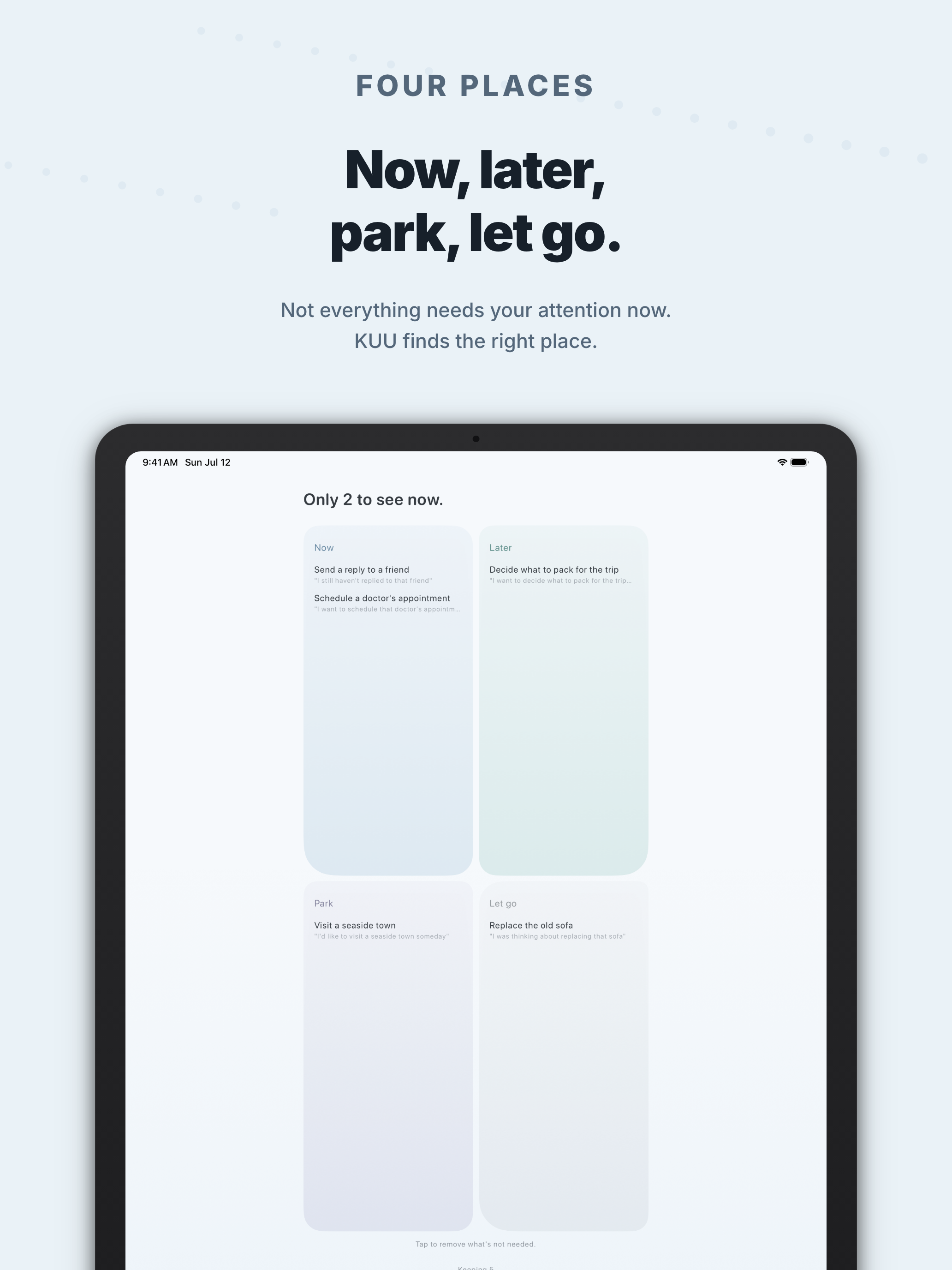 KUU: Brain Dump for Busy Minds screenshot 13