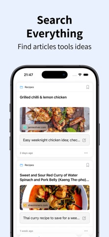 Link Bucket – Links Organized iPhone screenshot