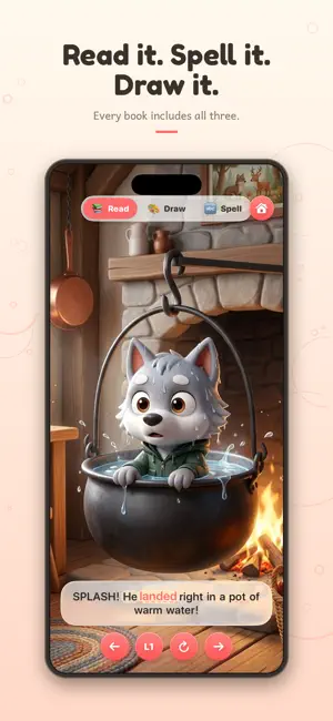 Read with Bear: Learn to Read screenshot 1