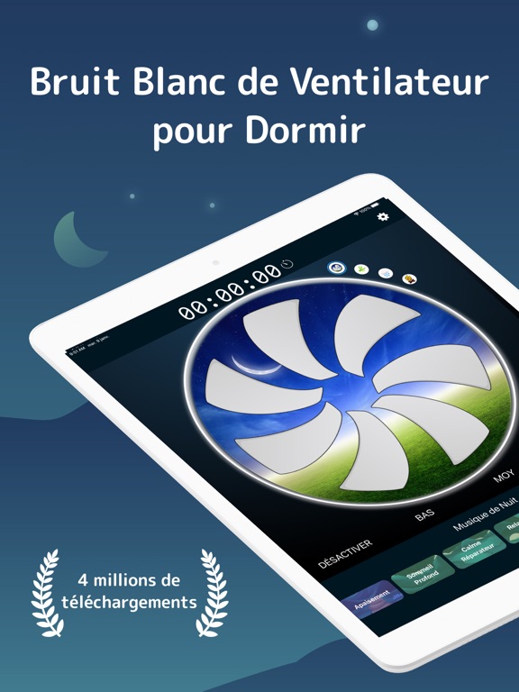 Screenshot #4 pour Bruit Blanc Bed Time Fan Sound