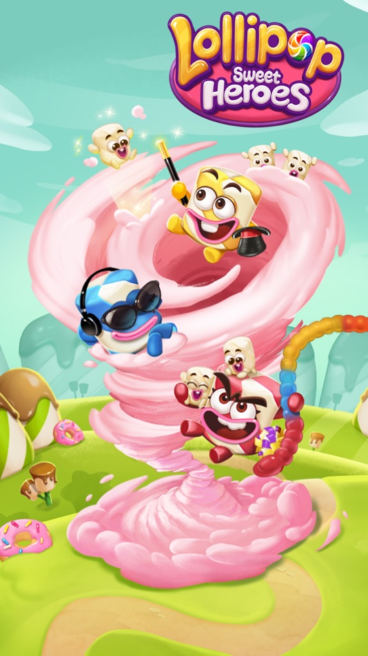 #1. Lollipop 3: Match 3 Puzzles (iOS) 由: Puzzle1Studio,inc.