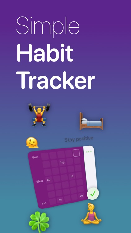 My Simple Habits Tracker