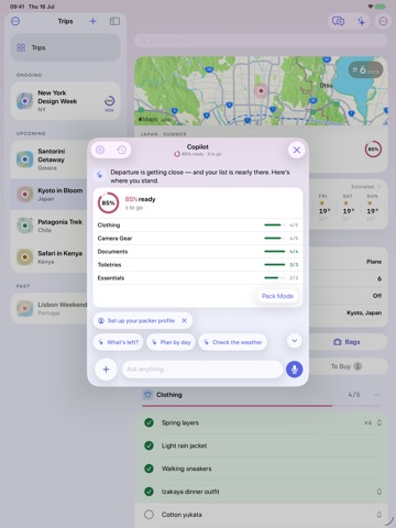 Packerly: Travel Packing List ipad screenshot 4