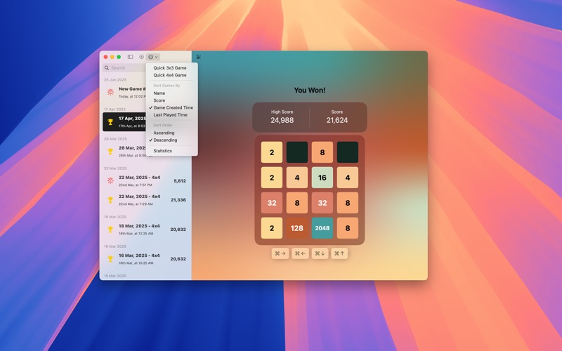 i2048: Brain Tiles screenshot