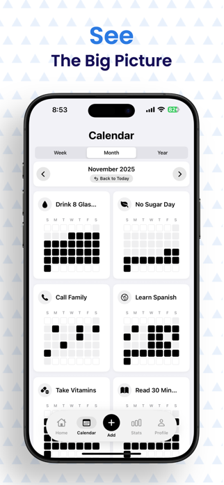 Milestone: Habit Tracker Screenshot 4 of 6