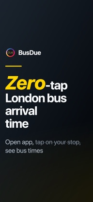 BusDue - Live bus arrival time screenshot 1