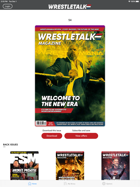 Screenshot #4 pour Wrestletalk Magazine