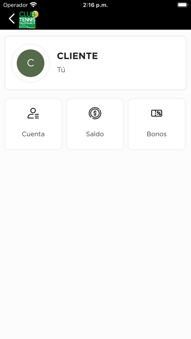 Club Tennis Vilafranca Screenshot