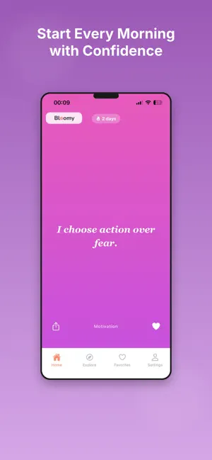 Bloomy: Daily Affirmations screenshot 4