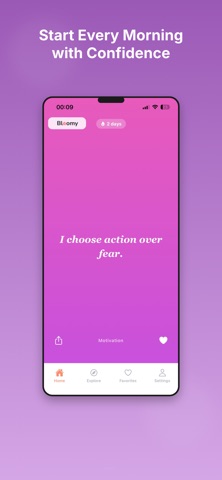 Bloomy: Daily Affirmations Screenshot 4 of 4