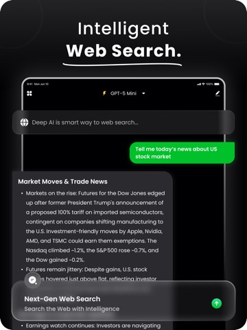 AI Chat Assistant - ChatOne iPad screenshot