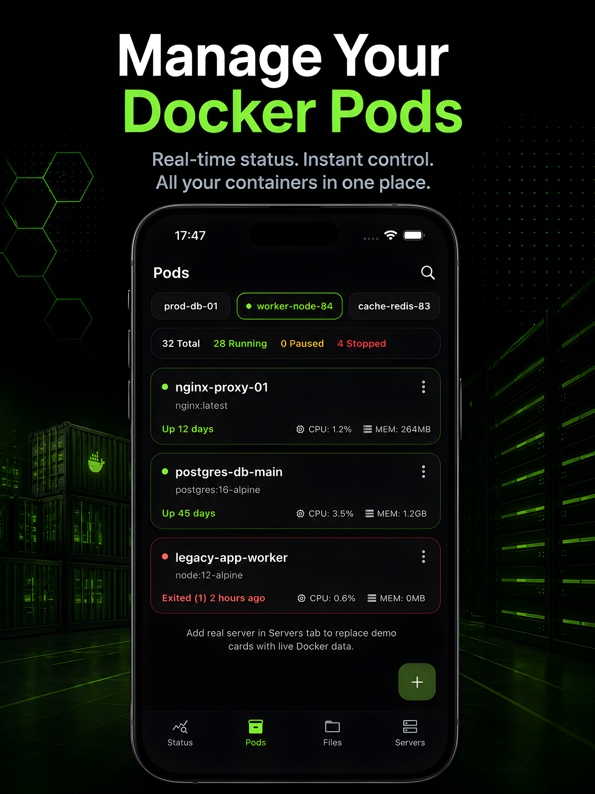 ServerCat Shell - Server Pulse