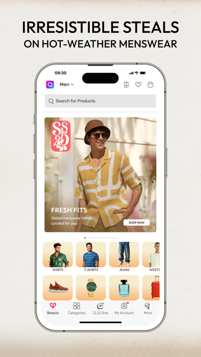 Tata CLiQ Fashion Shopping App Screenshot
