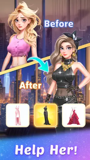 Beauty Sort : Makeover Story screenshot 2