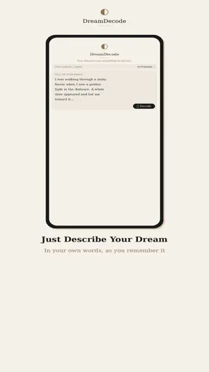 DreamDecode: Dream Analysis screenshot 2