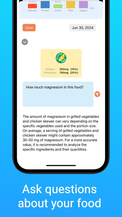 FoodAnalyst: Know your food Screenshot