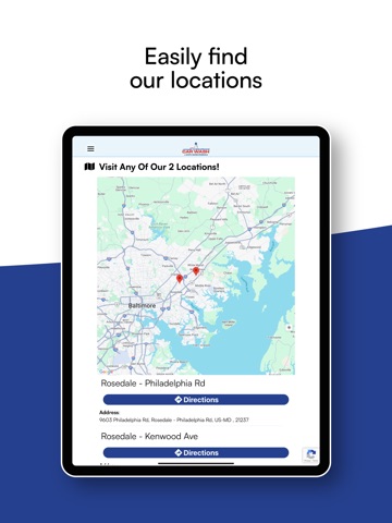 Chesapeake Car Wash at WM/RD iPad screenshot