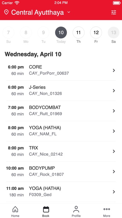 Jetts Fitness Thailand Screenshot