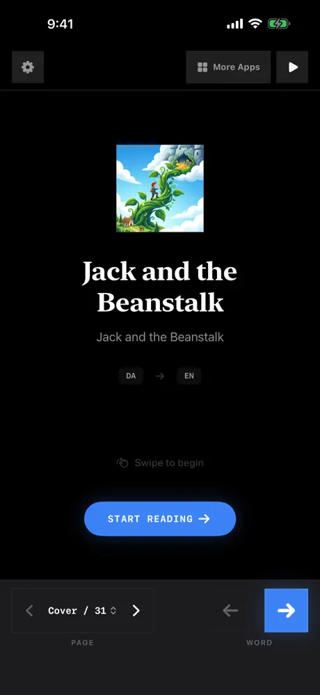 Jack and the Beanstalk Danish screenshot 2