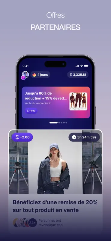 Sweatcoin Walking Step Counter screenshot 4 of 6
