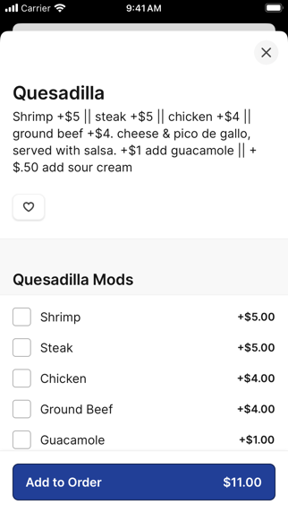 COLD SPRINGS CROSSING iPhone screenshot 4 - Food & Drink app