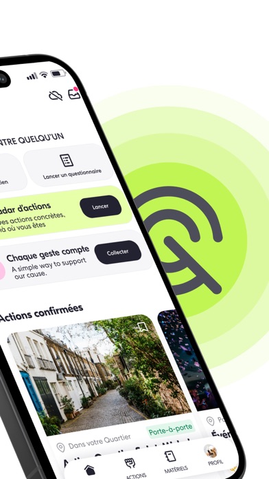 Screenshot #2 pour Qomon - Causes, Campagnes