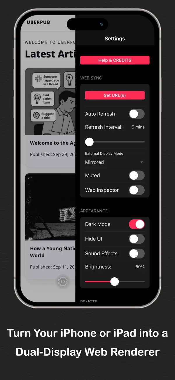 #1. Web Sync (iOS) By: Erfan Reed