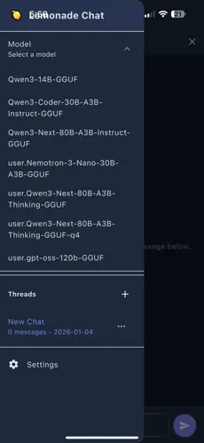 Lemonade Chat Screenshot 2