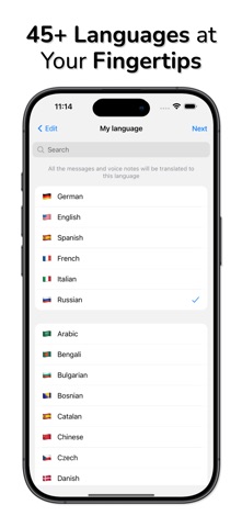 Translate Voice & Chat: Avazly Screenshot 4 of 4