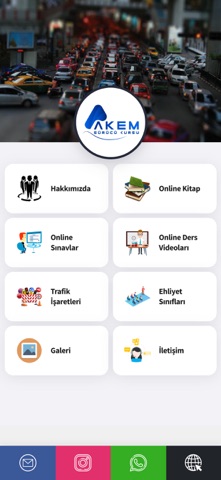 Akem Sürücü Kursları iPhone screenshot
