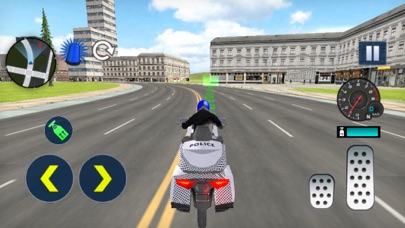 Fast Chase Street Cop Car Game Screenshot