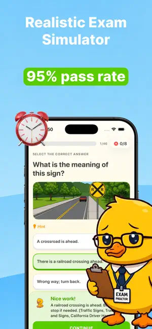 Honk: DMV Practice Test 2026 screenshot 3