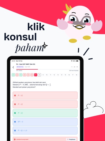 aimasukptn: Pintar TKA UTBK iPad screenshot 1