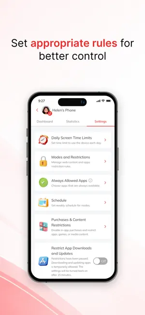 Kids CARE - Parental Control screenshot 2