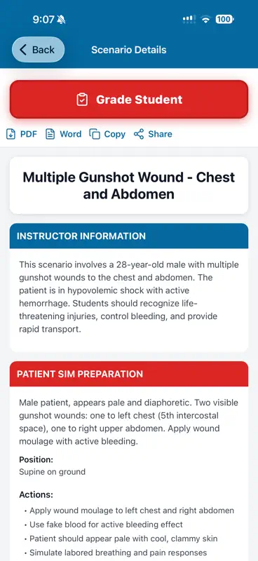EMS Instructor Assessment Kit screenshot 1 of 10