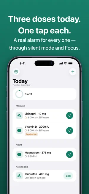 Medication & Pill Alarm Clock screenshot 3