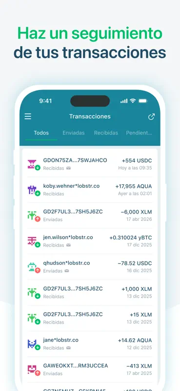 LOBSTR: billetera XLM y XRP screenshot 8 of 8