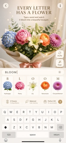 Flower Name: Bouquet Generator Screenshot 2 of 10