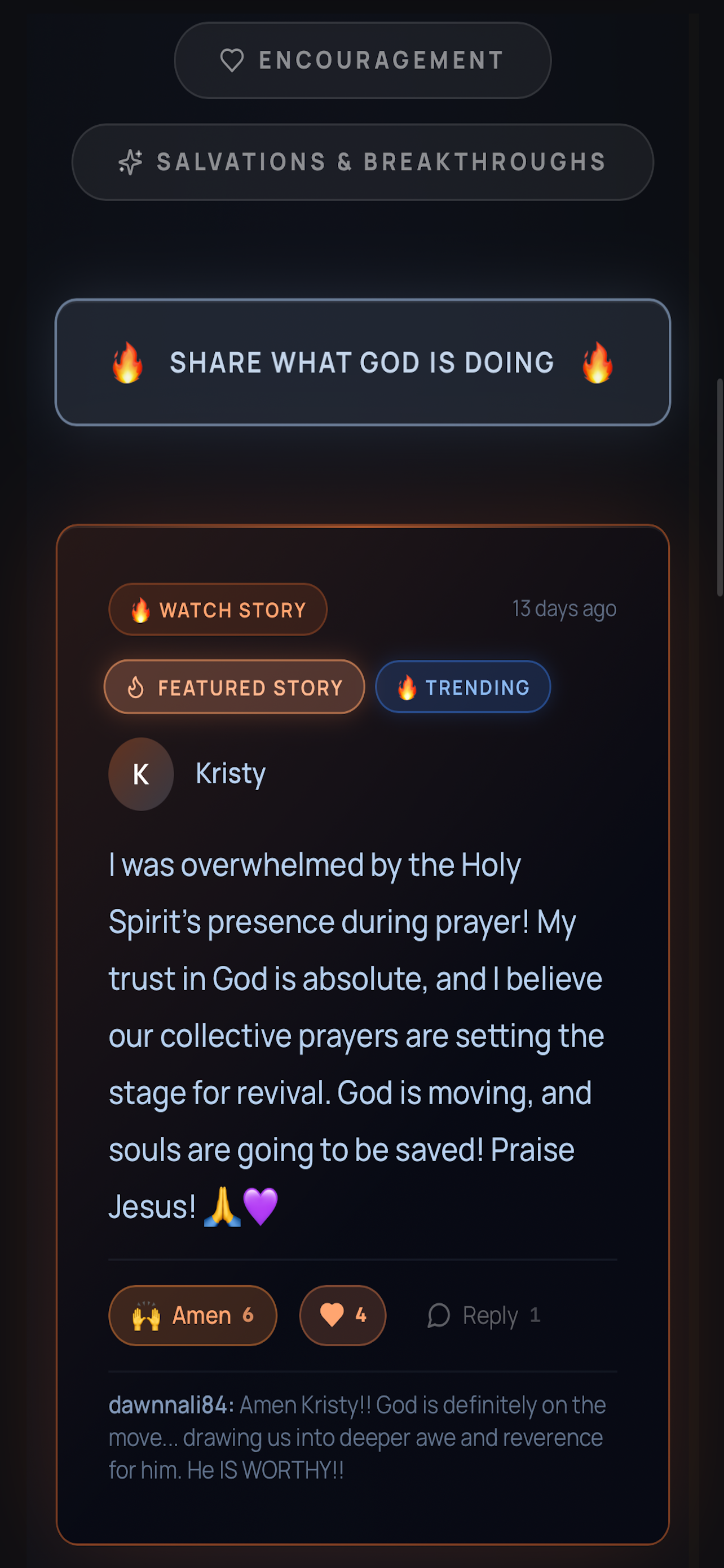 The Lighthouse: Prayer App screenshot 5