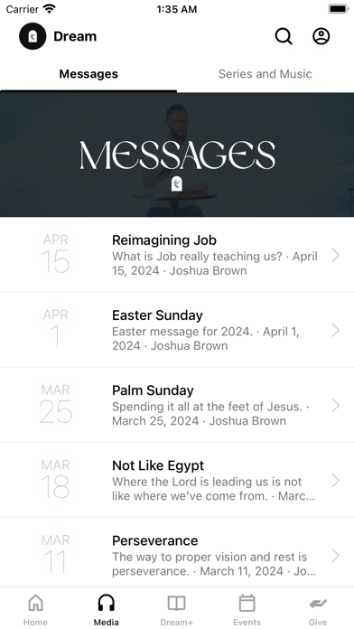 Dream Church Columbia Screenshot