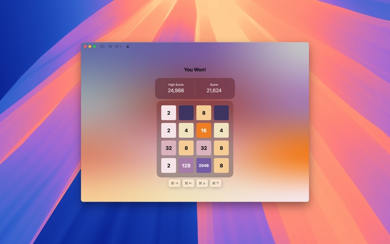 i2048: Brain Tiles screenshot