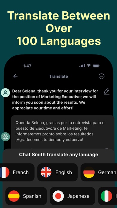 AI Chatbot: AI Chat Smith 4 Screenshot