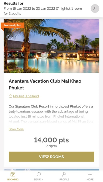 Screenshot #2 pour Anantara Vacation Club