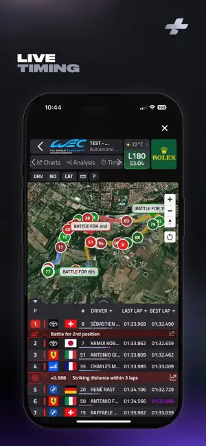 FIAWEC+: Stream Races Live iPhone screenshot 6
