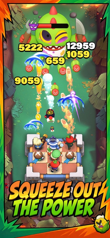 Plants on Fire: Clash & Defend screenshot 2