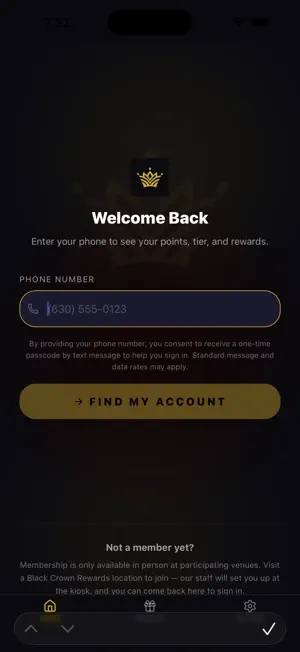 Black Crown Rewards screenshot 4