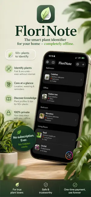 FloriNote - Plant care screenshot 1