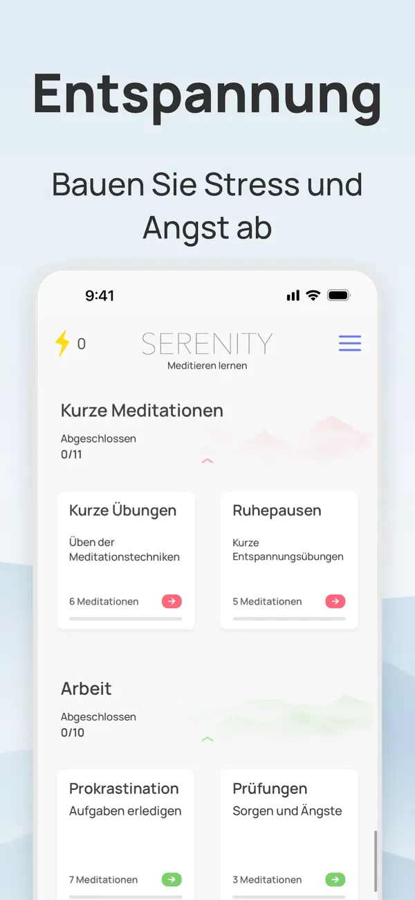 Serenity - Geführte Meditation Screenshot 4